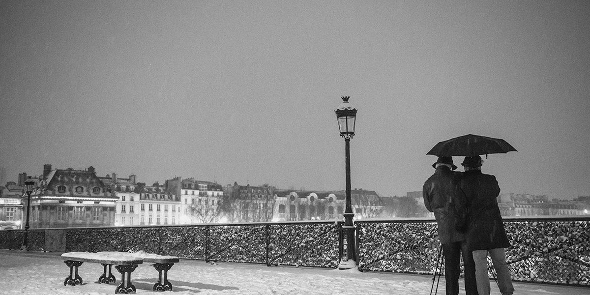 Paris sous la neige